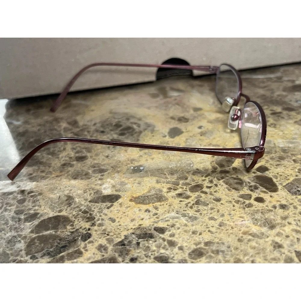 Calvin Klein 100% Titanium Japan Eyeglasses Frames 581 7 Shiny Pink  50-16-135